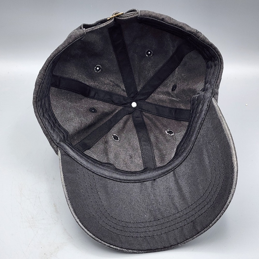 Low Battery 1% Low Energy Baseball Cap Gray/Black US Seller Stylish Statement - Picture 8 of 8